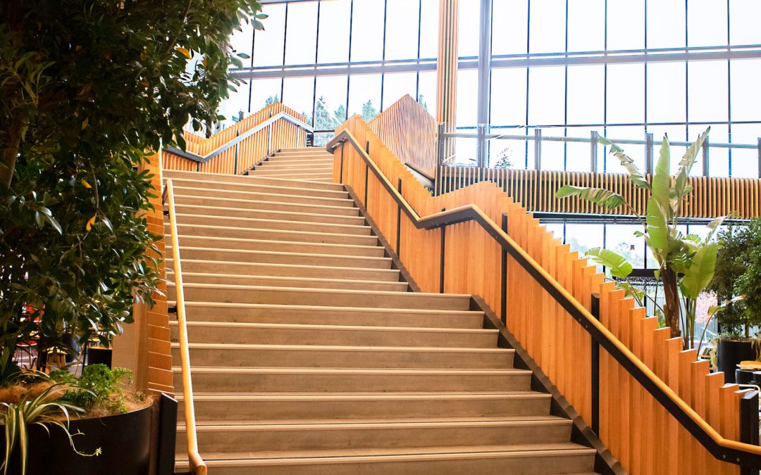 Tauranga Crossing Communal Areas (Timber Balustrades)