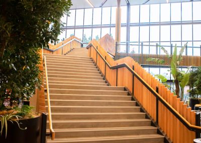 Tauranga Crossing Communal Areas (Timber Balustrades)