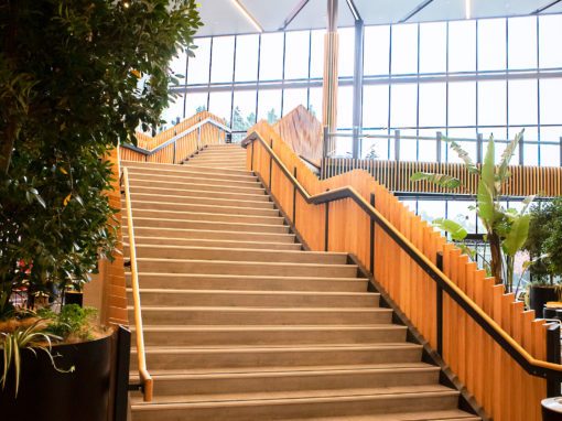 Tauranga Crossing Communal Areas (Timber Balustrades)